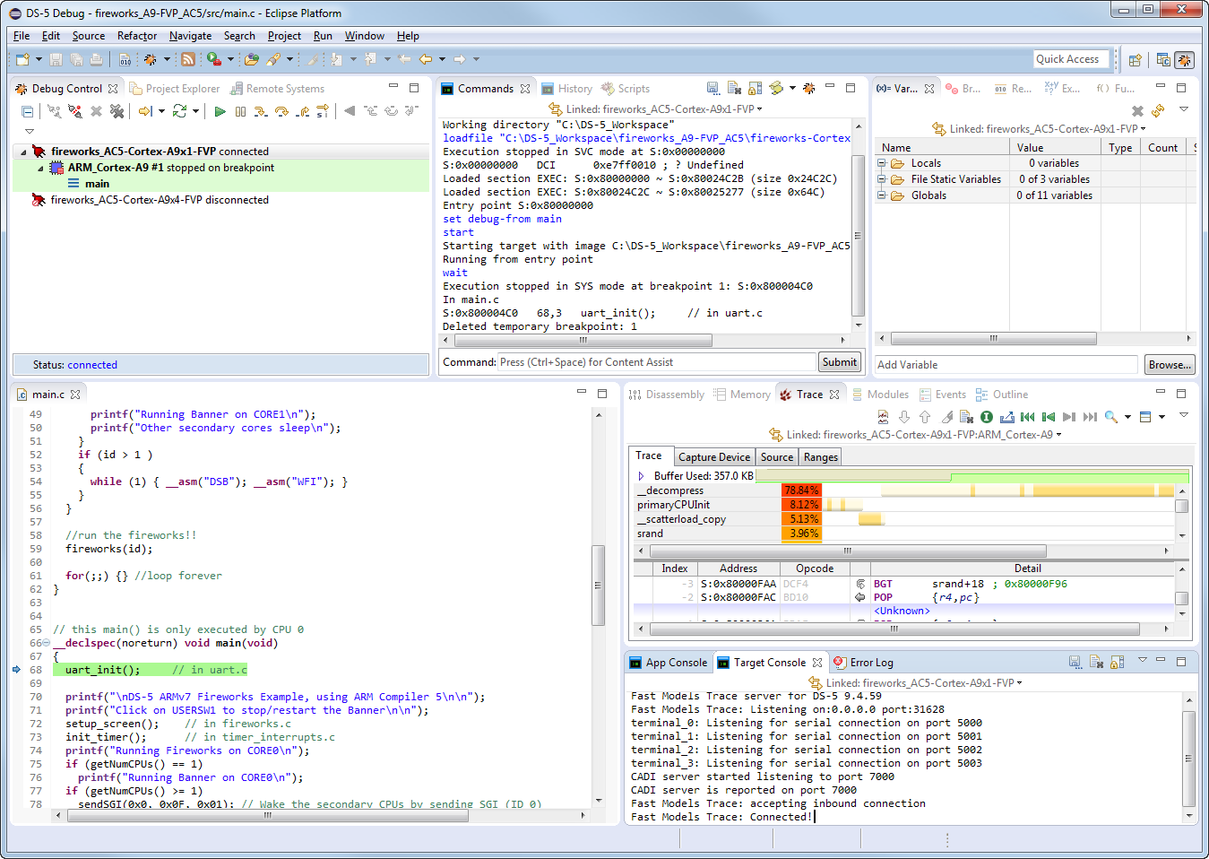 DS5 Development Studio Migrating Projects from ARM Compiler 5 to ARM